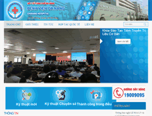 Tablet Screenshot of dananghospital.org.vn